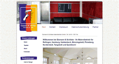 Desktop Screenshot of eismann-schilske.de